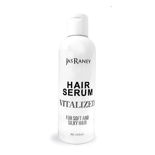 JAS RANEY Hair Serum 100ml - Hydrating & Smoothing Hair Treatment for Dry Damaged Hair - Nourishing Hair Oil for Silky Shiny Hair - Perfect for Daily Use, Styling & Hair Repair