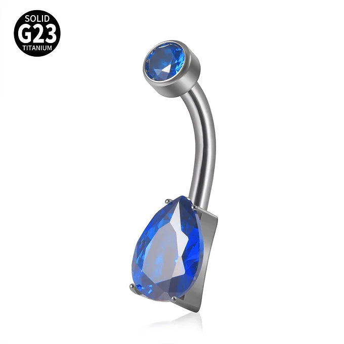 14G Hypoallergenic Belly Button Rings - Surgical Steel Navel Piercing Jewelry for Women | DL049 | Perfect for Everyday Wear, Beach Parties & Body Jewelry Collection