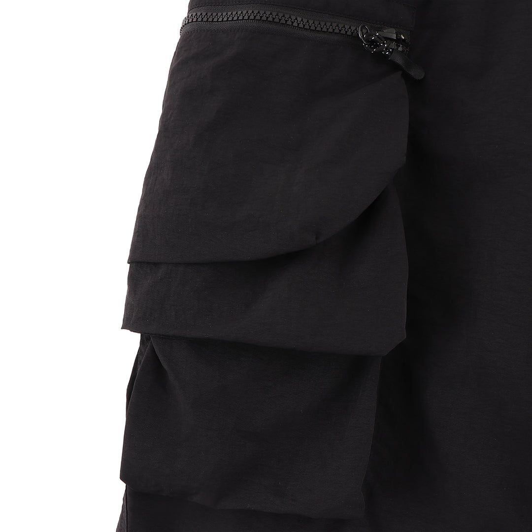 ASUSL 3D Multi-Pocket Cargo Pants for Men - Tactical Outdoor Hiking Work Pants - Durable Black Utility Pants for Camping, Travel & Everyday Wear