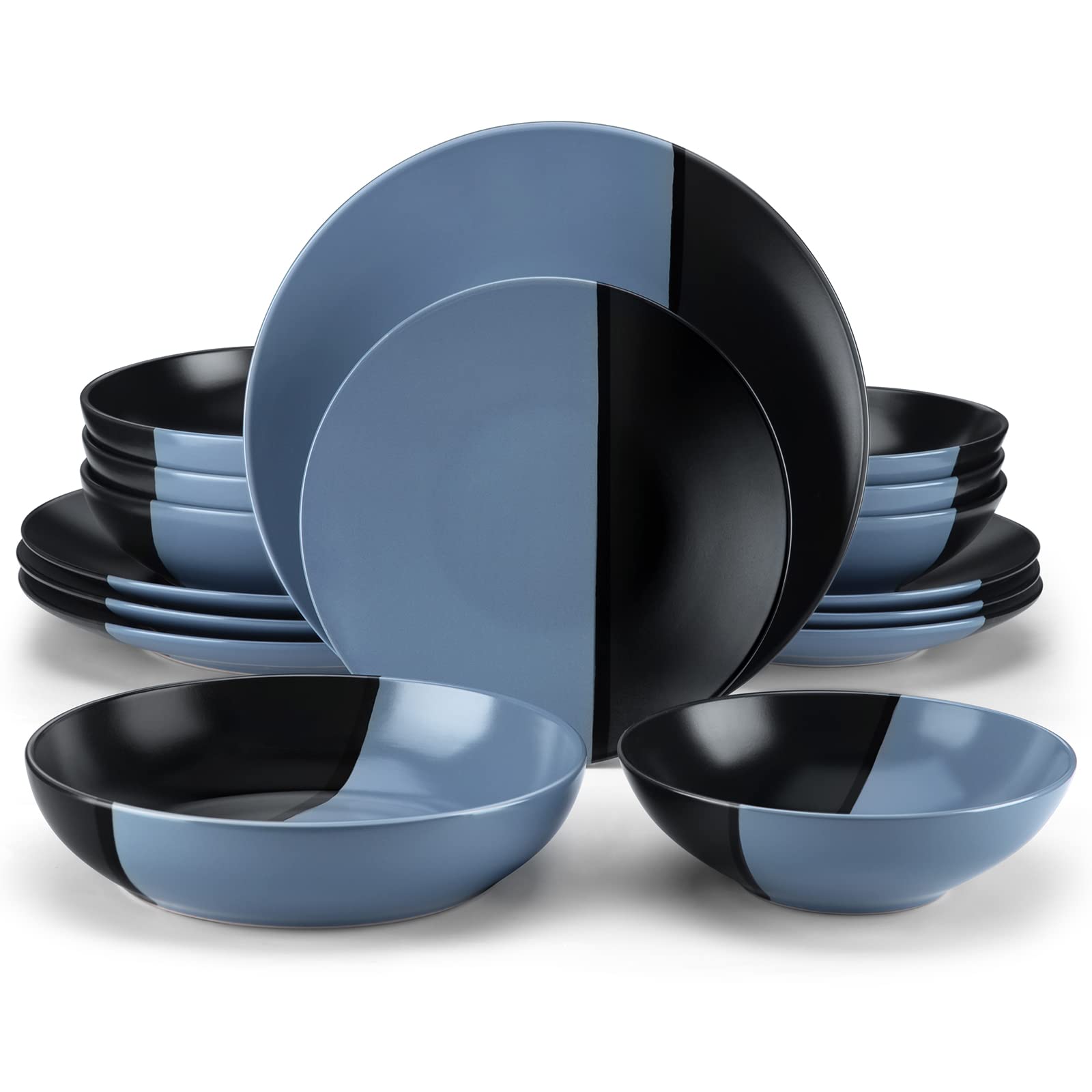Vancasso ACCEL 16-Piece Dinnerware Set for 4 - 8.5