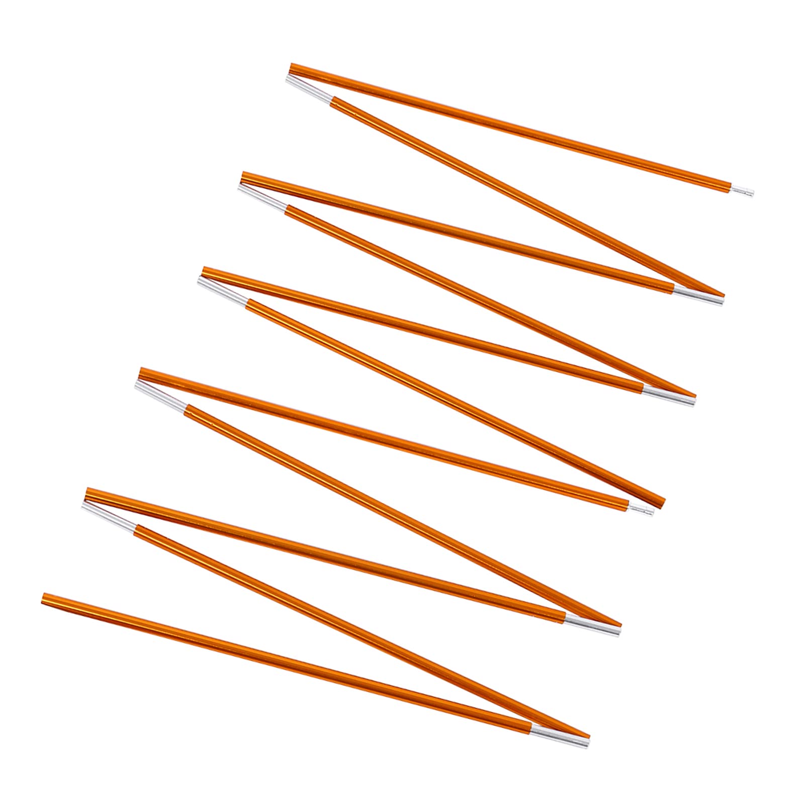 Fiberglass Tent Pole Replacement - Double Folding Support Frame for Camping, Hiking & Awning - Durable Tent Accessories for Outdoor Adventures