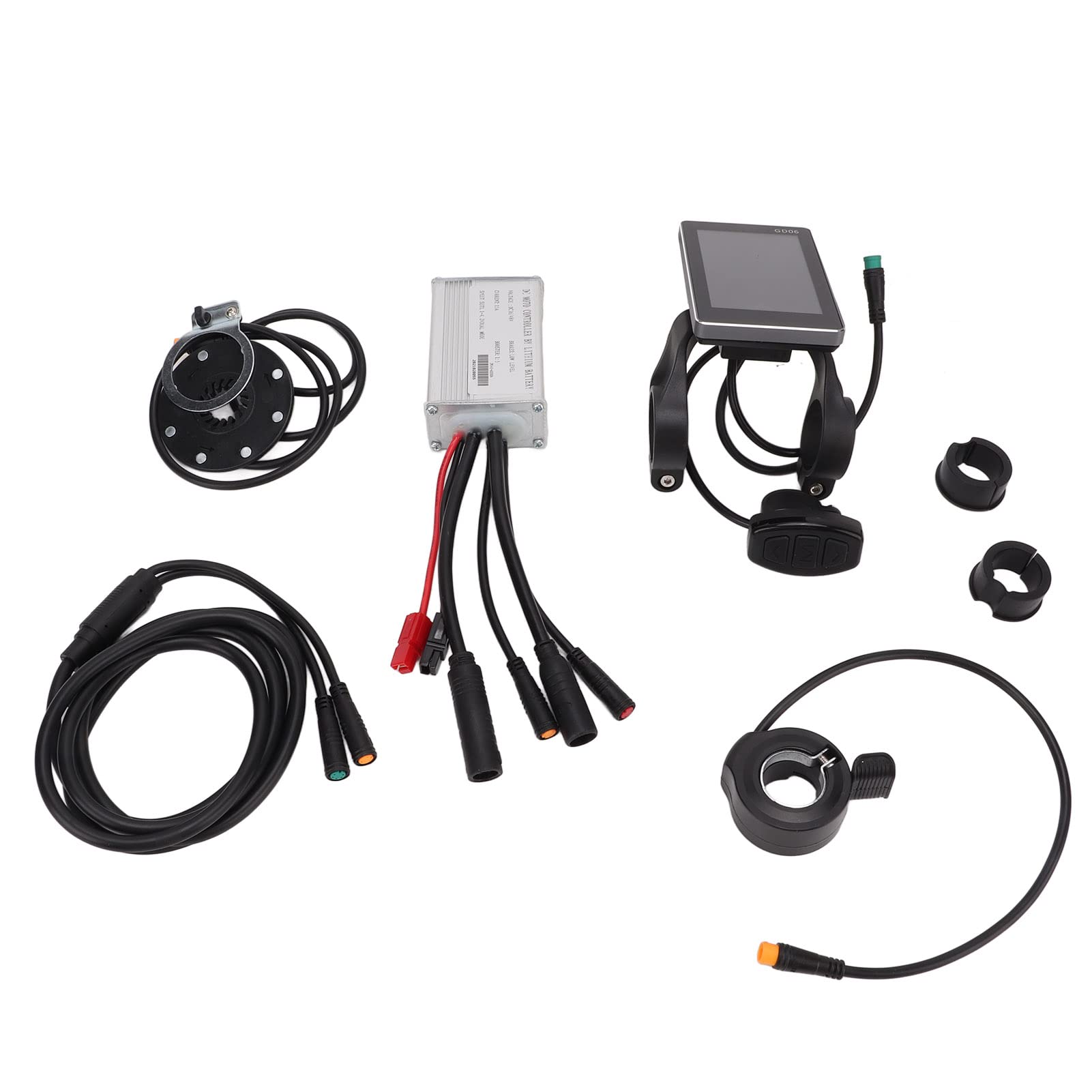 Electric Bike Motor Controller & Conversion Kit - Waterproof with Internal Circuit Protection & LCD Display for E-Bikes, Scooters, EVs | Perfect for Commuting, Off-Road & Urban Riding