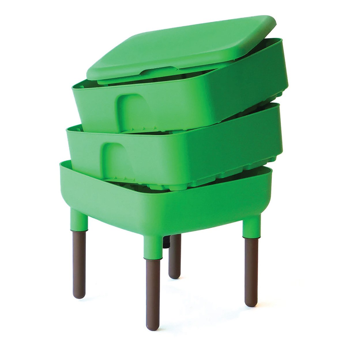 FCMP Essential Living Composter - Outdoor Indoor Kitchen Compost Bin for Organic Waste, Eco-Friendly Composting Solution for Garden, Home & Sustainable Lifestyle