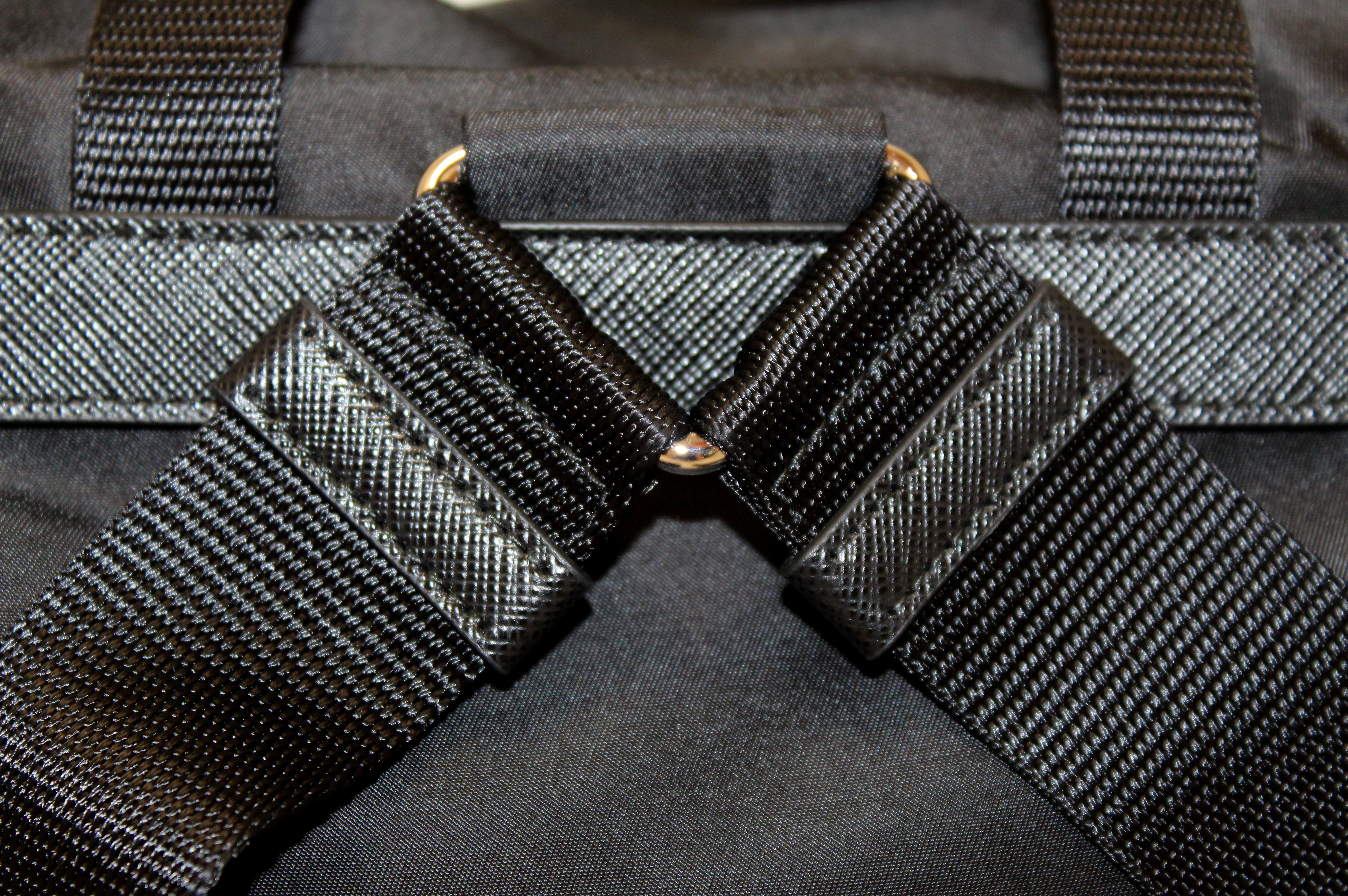 Authentic Prada Black Nylon Backpack with Silver Hardware - Luxury Designer Backpack for Women, Travel, Work & Everyday Use