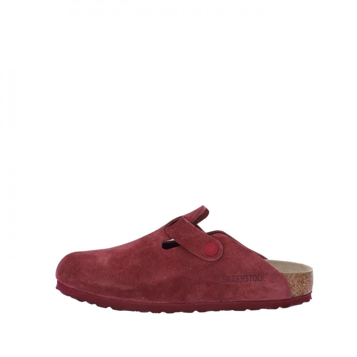Birkenstock Boston BS Zabot Women's Suede Clogs - Comfortable & Stylish Footwear for Casual Wear, Home, and Office