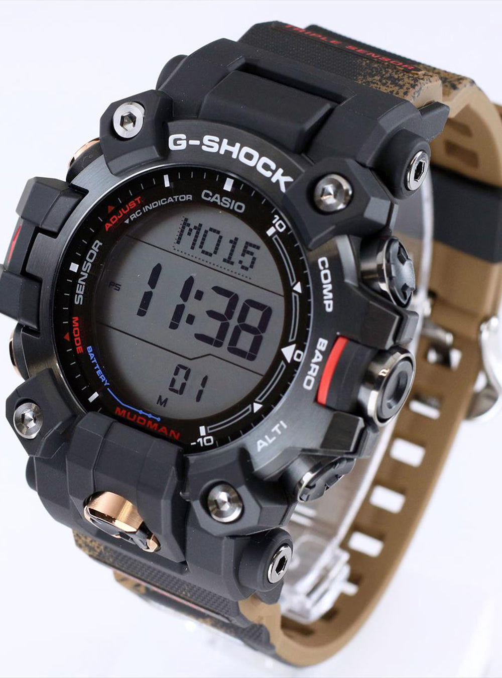 CASIO G-Shock GW-9500TLC 1JR JDM Watch - Toyota Land Cruiser Collaboration | Master of G Series | Durable Shock-Resistant Sports Watch for Outdoor Adventures, Hiking, and Extreme Sports