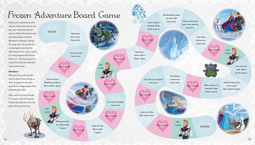 Disney Frozen: Elsa and Anna's Official Guide to Arendelle - Perfect for Kids' Birthday Gifts & Disney Movie Fans Collection