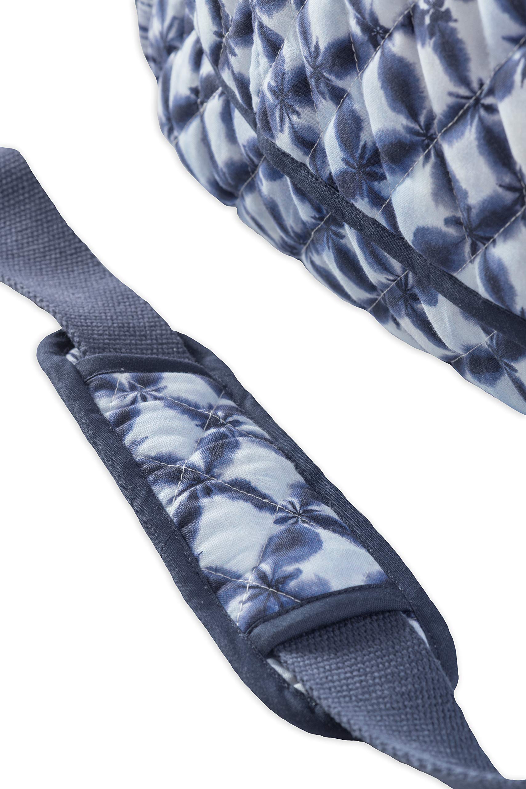 Hermine Weekend Bag - Cotton Quilted Duffel Overnight Luggage for Travel, Gym & Business | Perfect Gift for Men & Women | Great for Family Trips & Business Travel | Shibori Pattern | Durable & Stylish Weekender Bag for Workouts, Vacations & Commuting