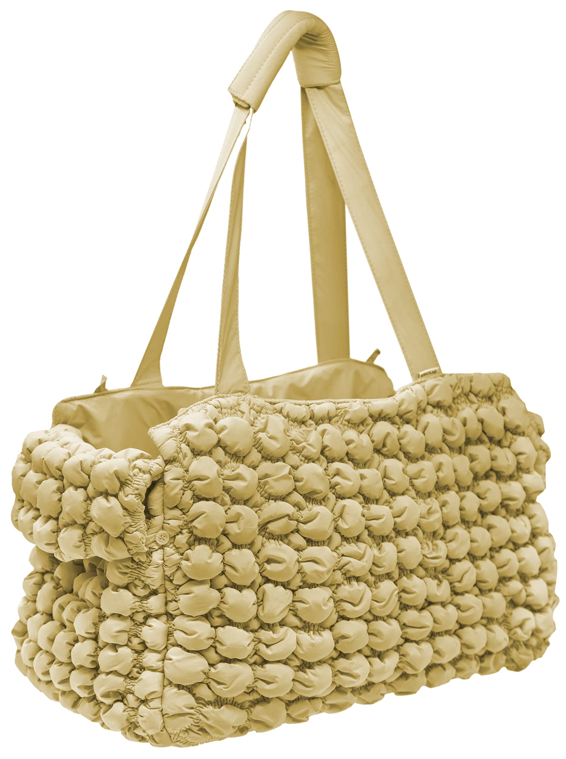 Pet Life 'Bubble Vogue' Ultra-Plush Designer Pet Carrier - Stylish & Comfortable Travel Carrier for Small Dogs & Cats | Perfect for Air Travel, Vet Visits & Shopping Trips