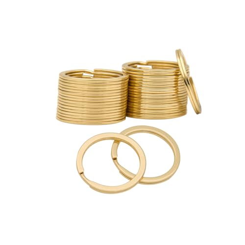 Outter Dia: 1.2 inch(30mm) Light gold 20pcs