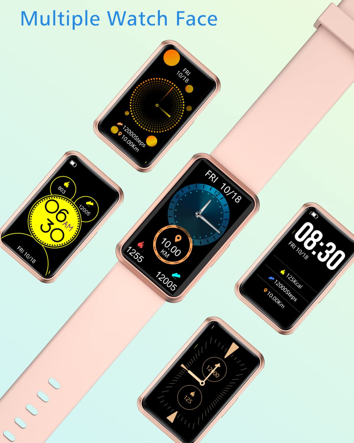 Fitness Tracker Watch - No Bluetooth or App Required, Waterproof Pedometer for Men & Women - Perfect for Parents, Seniors & Active Lifestyles - Track Steps, Calories & Daily Activity