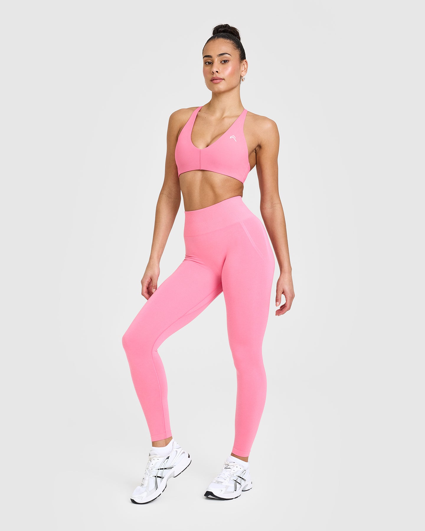 Unified Micro Bralette - Seamless Comfort Bra in Peony Pink | Perfect for Yoga, Lounge & Everyday Wear