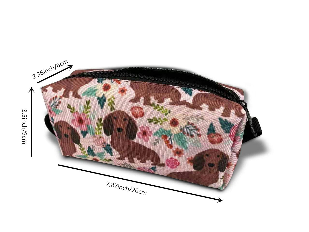 YISHOW Black and White Skulls Makeup Bag - Cute Travel Cosmetic Pouch, Toiletry Organizer Case for Women | Perfect for Travel, Gym, and Daily Essentials Storage