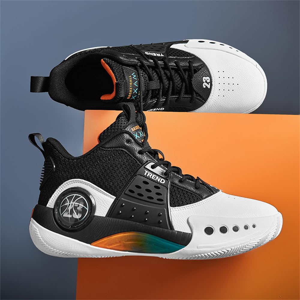 **Men's Basketball Shoes - Running & Casual Sneakers for Work, Cross Training & Everyday Wear - Lightweight & Comfortable for Sports, Gym & Outdoor Activities**
