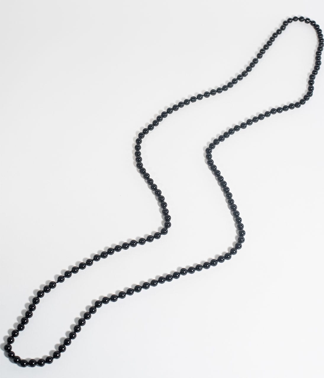 Elegant 60-Inch Black Pearl Necklace for Women - Perfect for Weddings, Parties & Formal Events