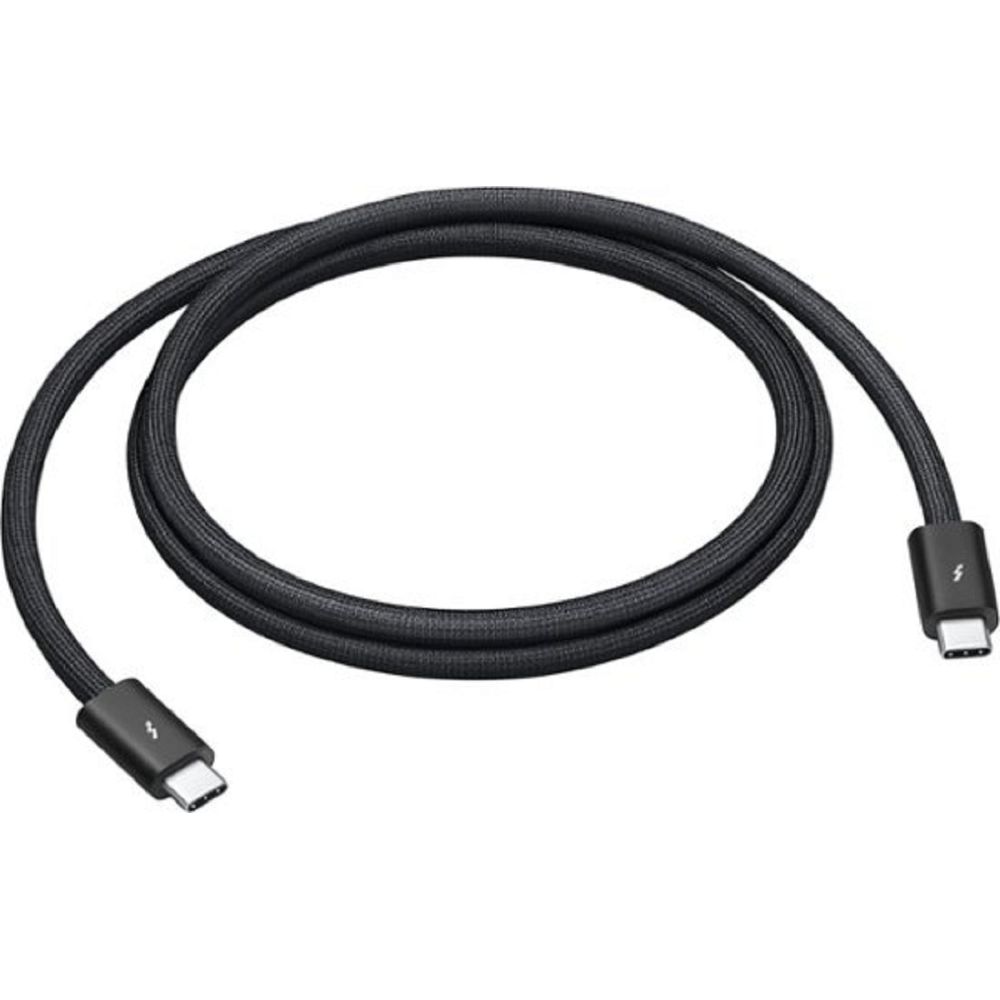 Apple MU883AM/A Thunderbolt 4 Pro Cable (1m/3.3ft) - High-Speed 40Gbps Data Transfer & 100W Charging - Compatible with MacBook Pro/Air, iPad Pro & Thunderbolt 4 Devices - Perfect for Home Office, Gaming & Video Editing Setup
