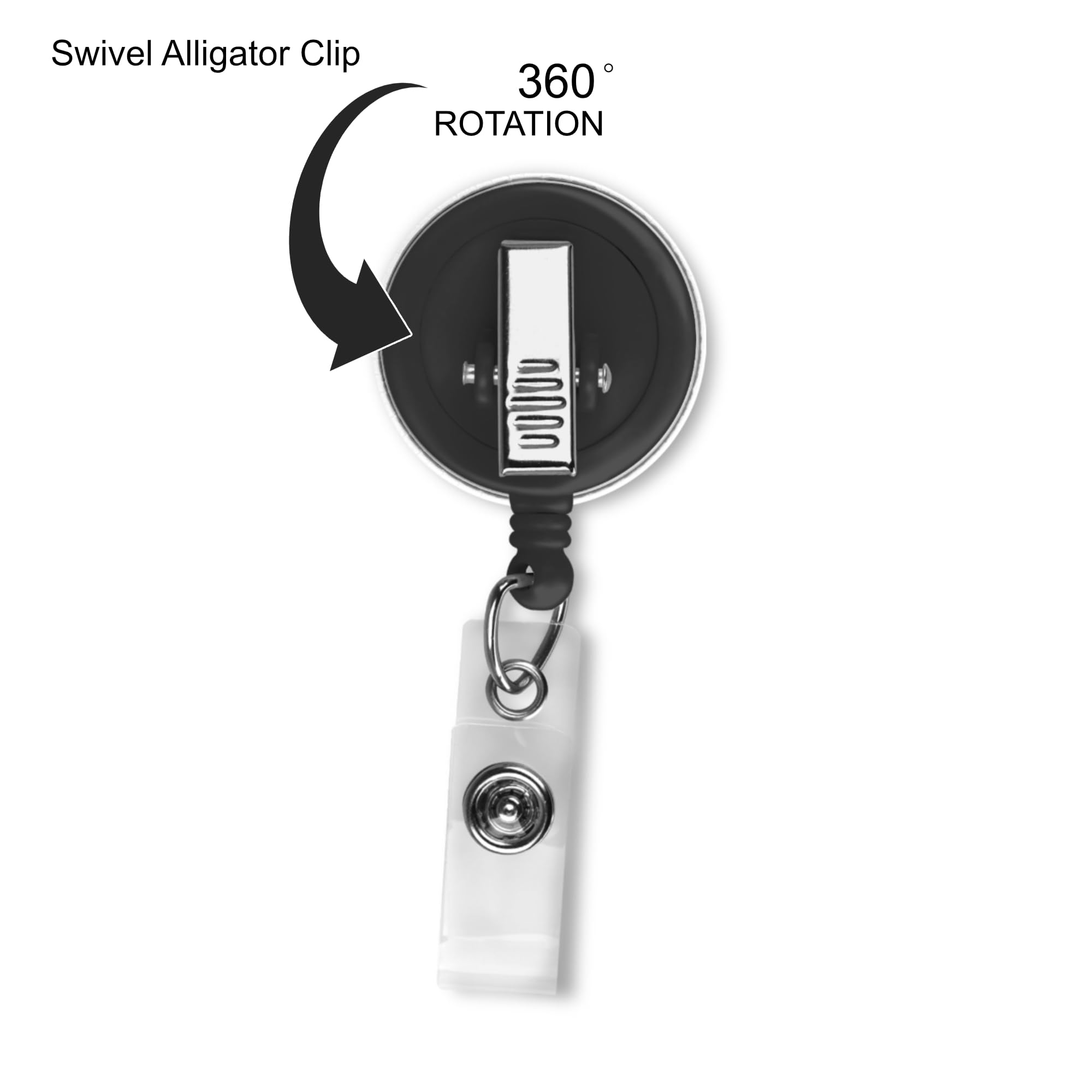 Pitbull Dog Heartbeat Retractable Badge Reel ID Holder - Cute Dog Lover Gift for Nurses, Teachers, Office Workers - Perfect for Work, School & Pet Events