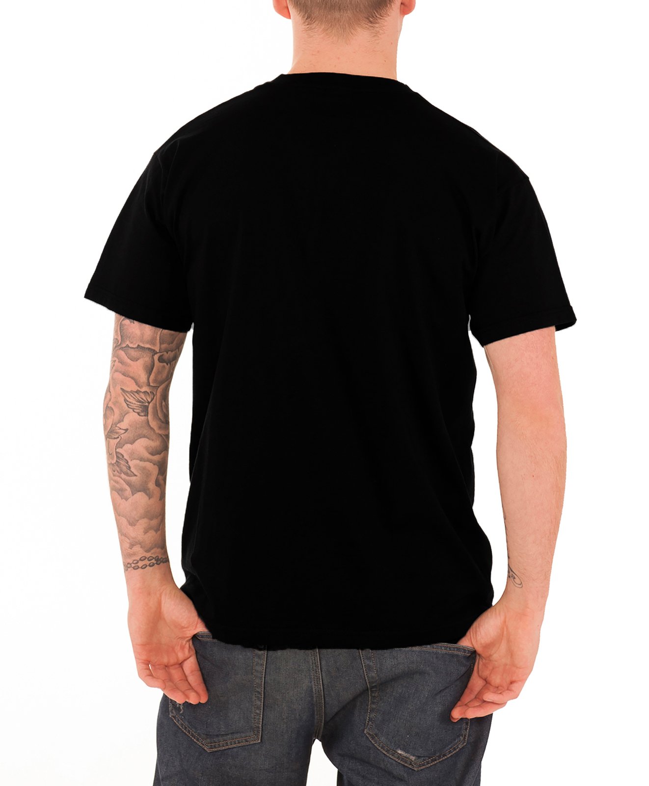 Official Guns N Roses Distressed Logo Vintage T-Shirt for Men - Black XXL | Rock Band Merchandise for Concerts & Casual Wear