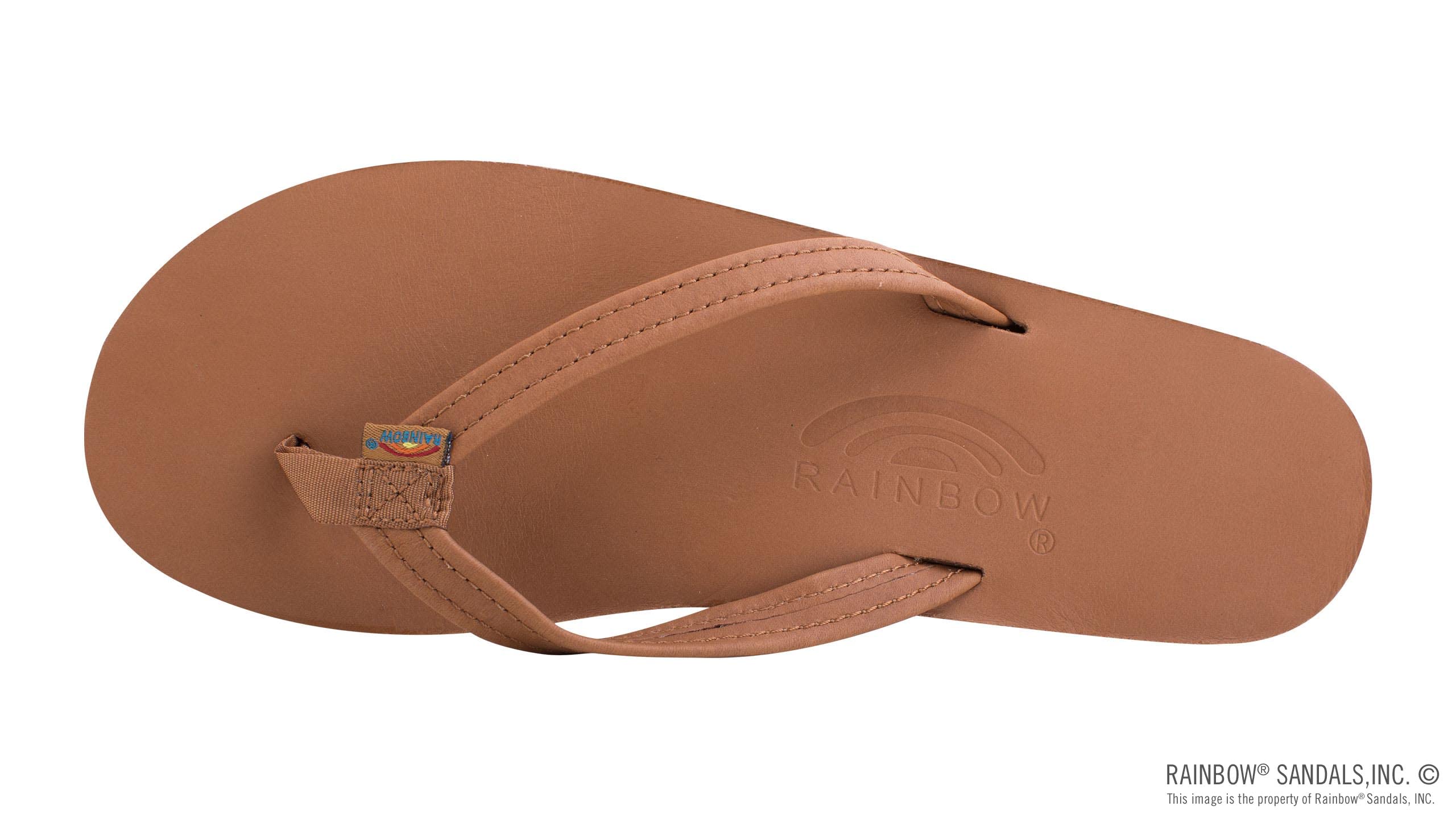 Rainbow Sandals for Women - Double Layer Leather Sandals with Arch Support & Narrow Straps | Comfortable Beach & Casual Walking Footwear