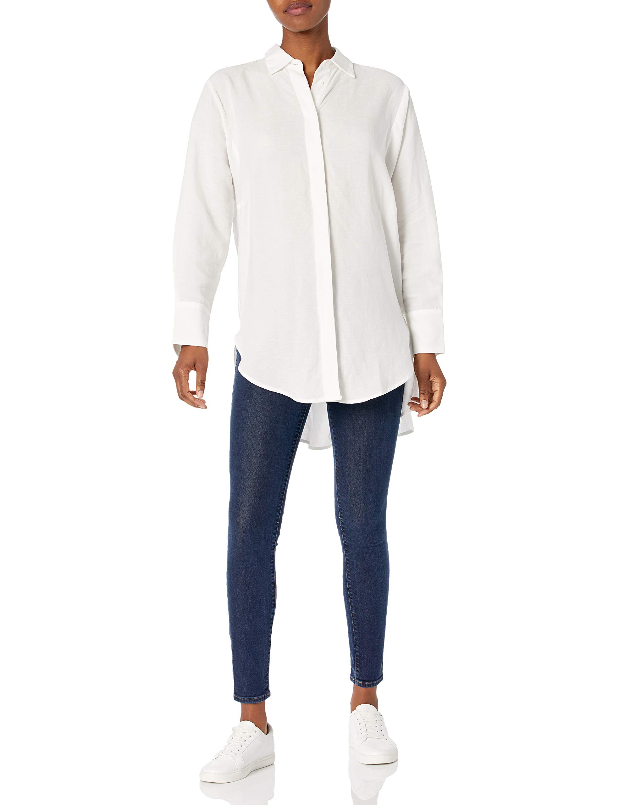 Lola Jeans Women's Tencel Linen Top - Breathable Summer Blouse for Casual Outings & Beach Wear