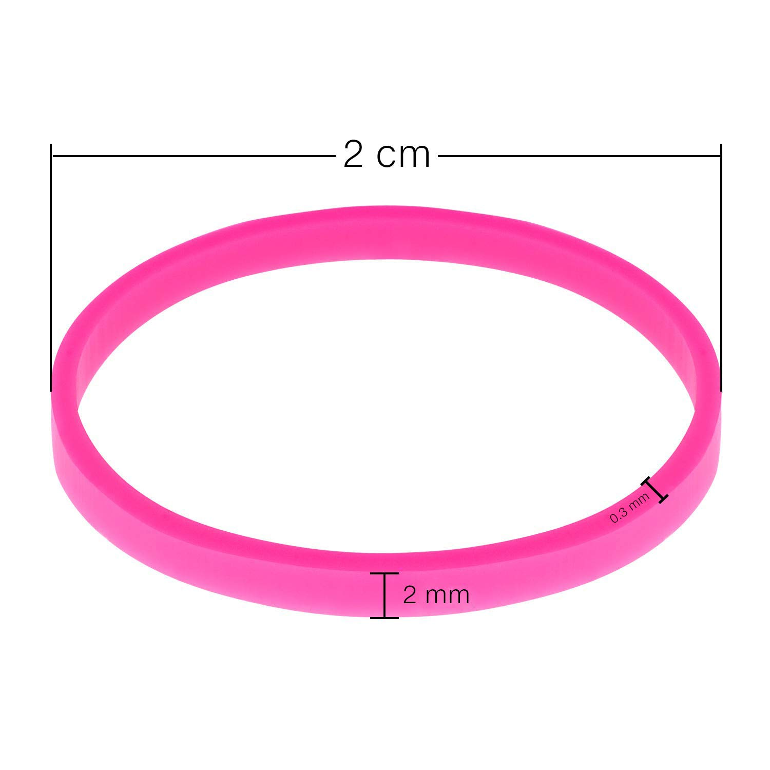 1000 Pcs Colorful Elastic Hair Bands - Mini Hair Ties for Kids, Girls & Baby - Soft & Stretchy Ponytail Holders for School, Sports & Daily Use