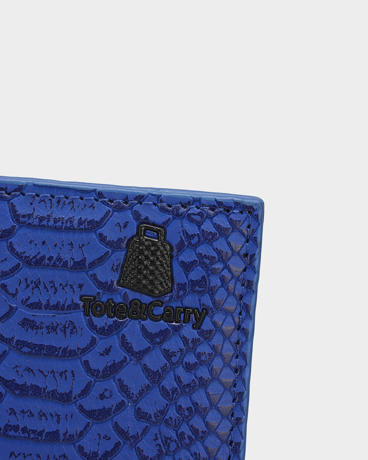 Apollo 1 Chain Wallet for Men - Royal Blue Genuine Leather Bifold Wallet with RFID Protection - Perfect for Everyday Use, Travel & Business