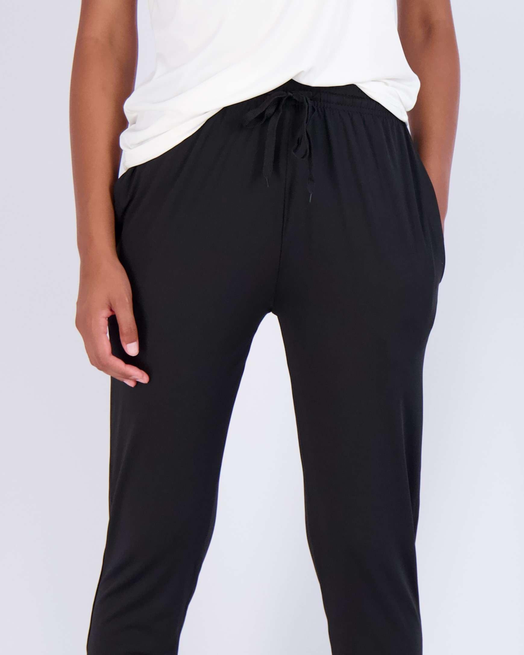 3 Pack Women's Ultra-Soft Silky Dry Fit Lounge Joggers - Lightweight Moisture-Wicking Pants with Pockets for Yoga, Running & Home Wear (Plus Size Available)