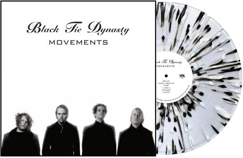 Black Tie Dynasty Movements - Limited Edition White with Black Splatter Vinyl Record | Collectible Music Album for Audiophiles & Vinyl Enthusiasts | Perfect for Home Listening, Gifts & Music Collections