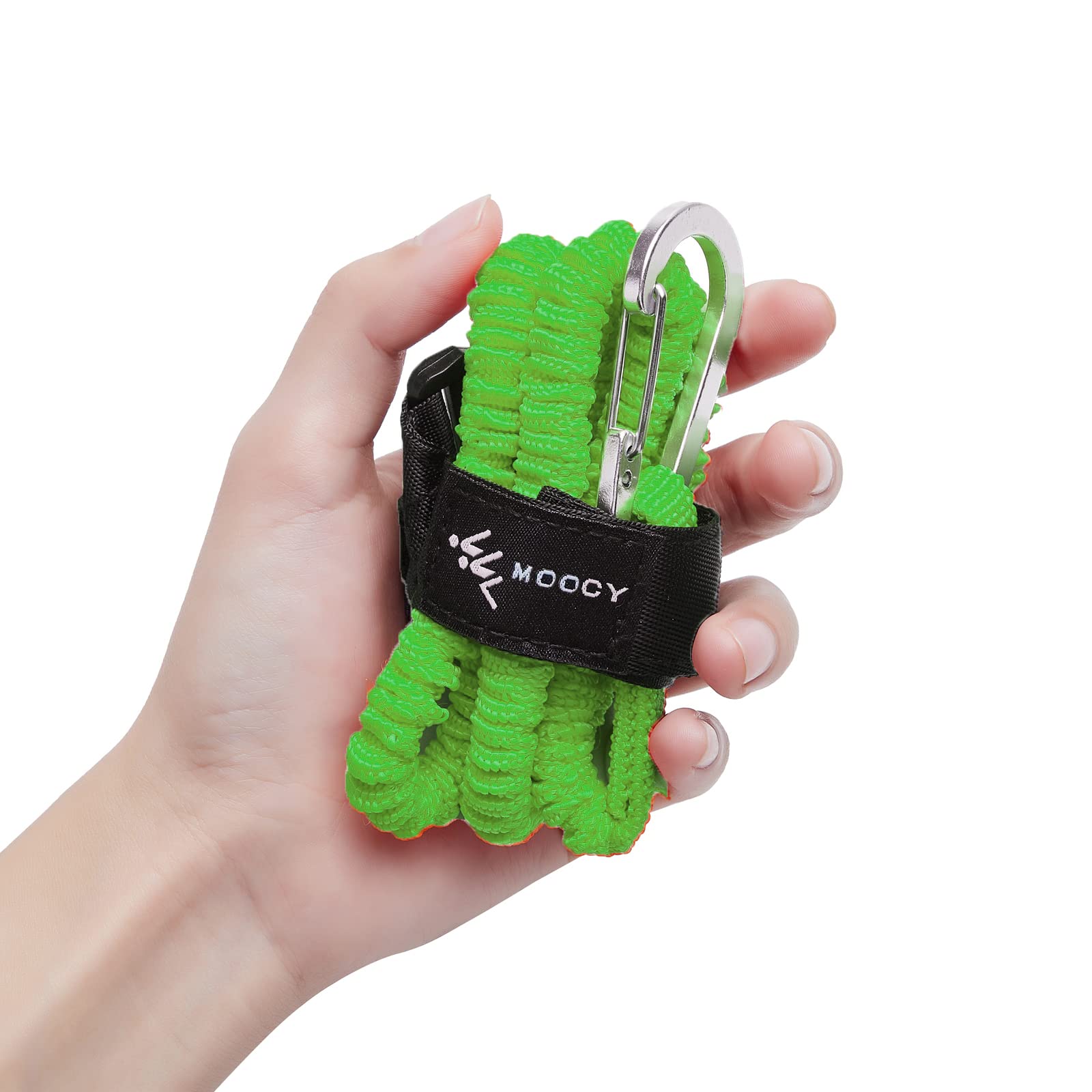 Stretchable Coiled Kayak Paddle Leash & Rod Lanyard - Durable Kayak Fishing Accessories for Paddles and Gear | Perfect for Kayaking, Canoeing, and Water Sports