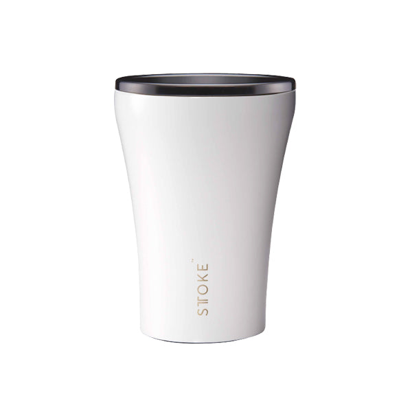 STTOKE Insulated Ceramic Travel Mug - Reusable Coffee Cup for Hot & Cold Drinks - Perfect for Commuting, Office, Camping & Outdoor Adventures