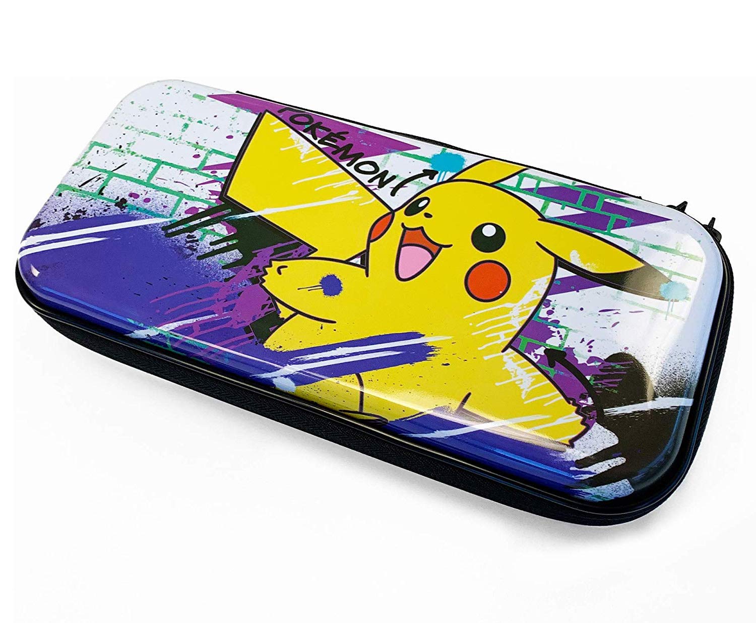 Official Nintendo & Pokémon Hori Premium Vault Case for Nintendo Switch/Lite - Pikachu Edition - Protective Hard Shell Travel Case for Gaming On-The-Go