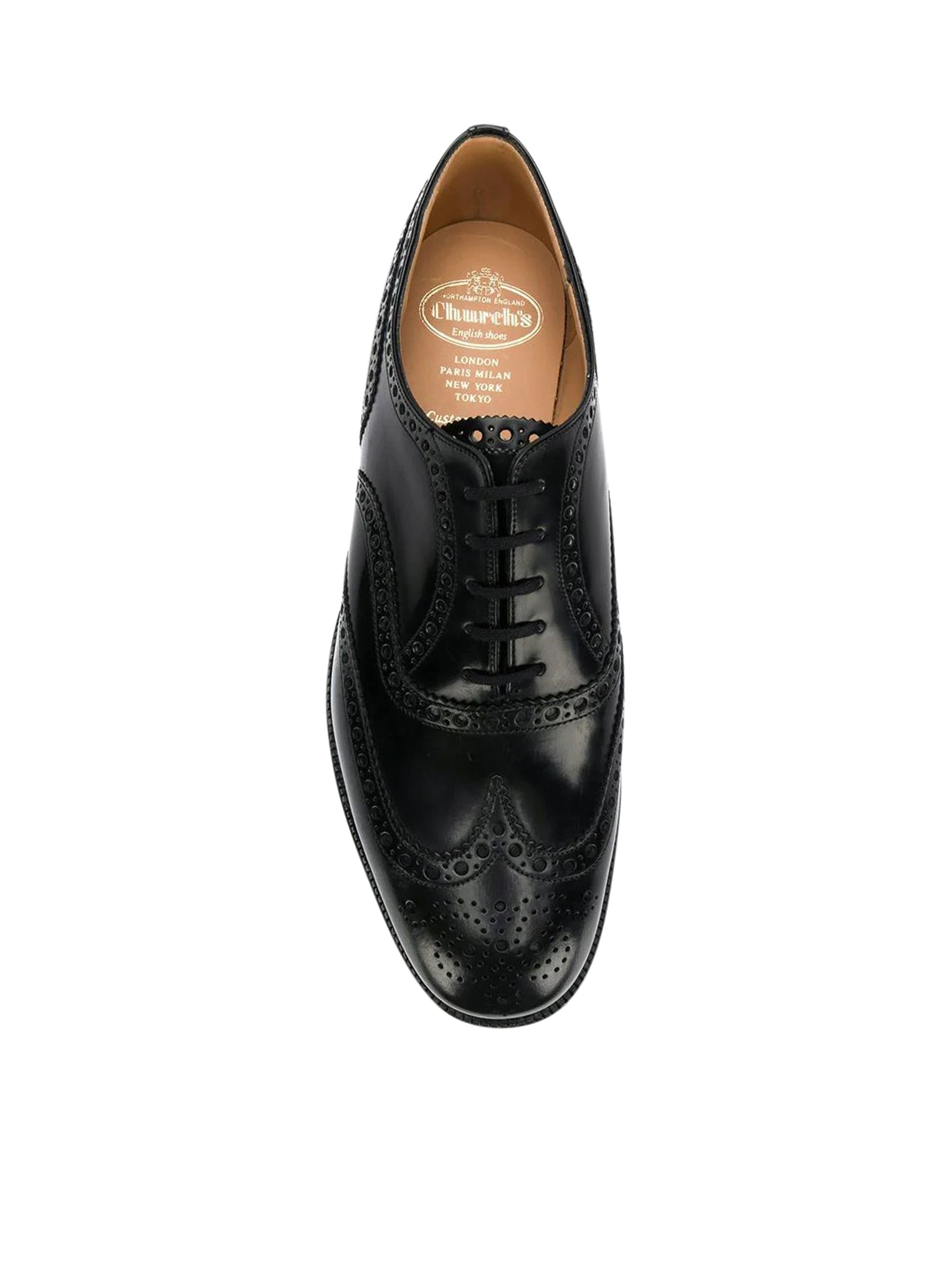 Premium Oxford Brogue Burwood Shoes in Brushed Calfskin Leather - Classic Men's Dress Shoes for Business, Office & Formal Occasions