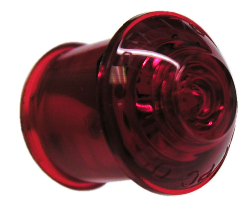 Piranha LED M176R Red Clearance Side Marker Light - High Visibility Truck & Trailer Safety Lights for Night Driving & Road Compliance