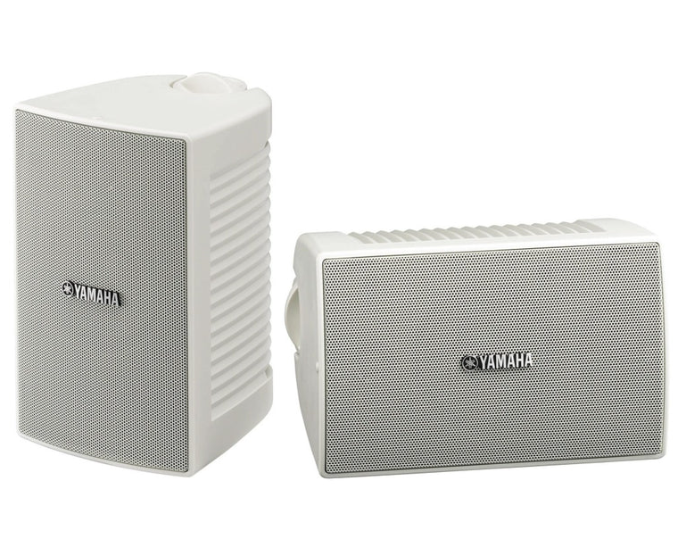 YAMAHA NS-AW194W White Outdoor All-Weather Speakers - Perfect for Patio, Garden, Poolside & Backyard Entertainment