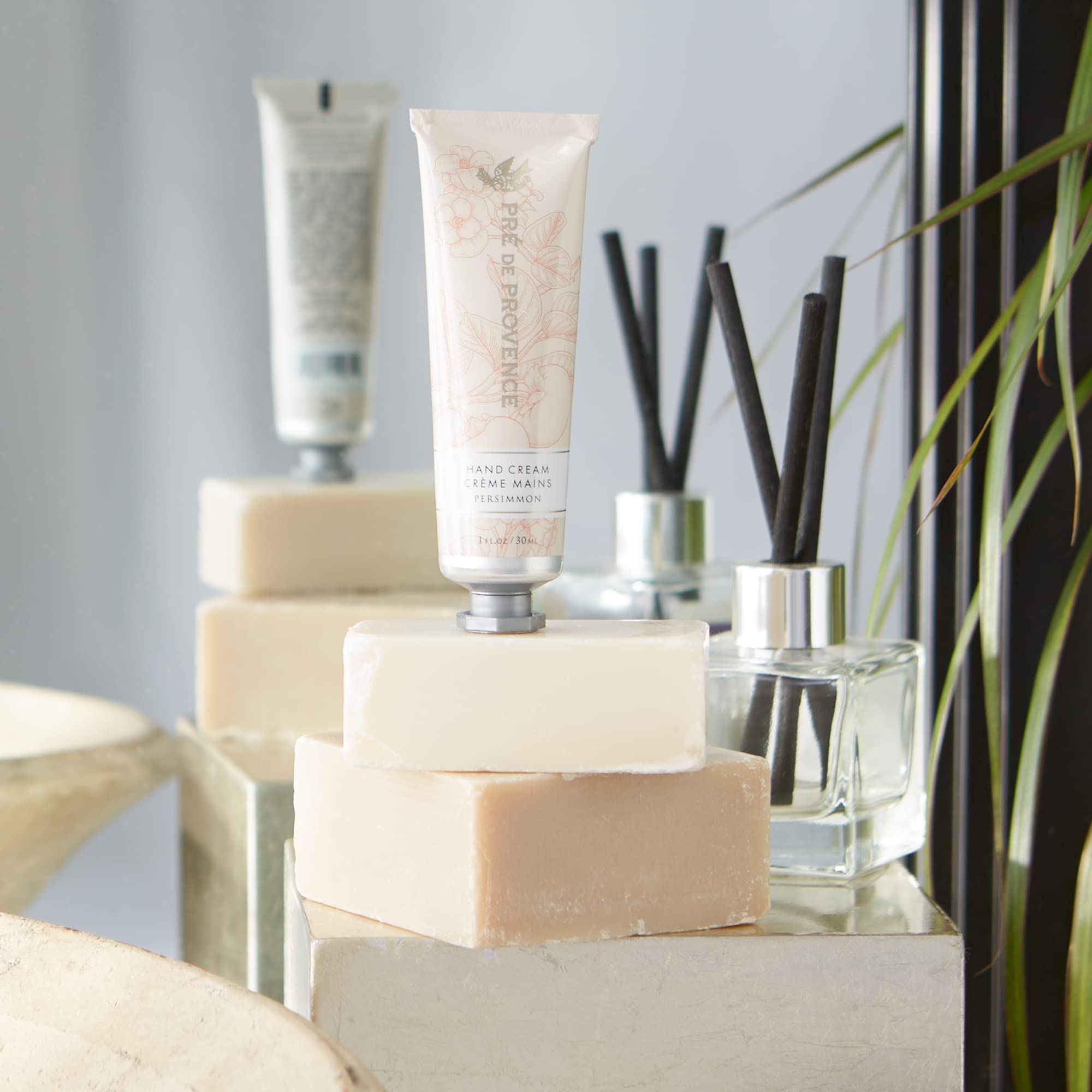 Pre de Provence Shea Butter Hand Cream - Ultra Rich & Nourishing Moisturizer for Dry Hands, 30ml, Persimmon Scent | Perfect for Winter Care, Office Use & Travel Skincare