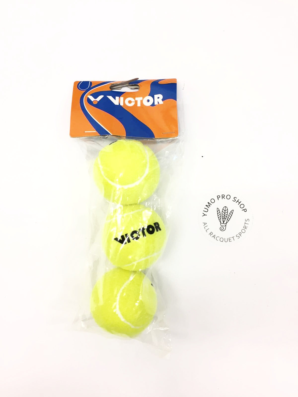 Victor Vortex 3 Tennis Balls - Premium Tennis Balls for Training & Competition | Great for Court Play, Practice & Recreational Use