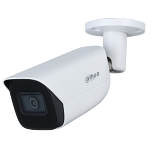 IPC HFW3841E AS 4K/8MP Bullet Security Camera with 2.8mm Lens - Outdoor Surveillance, Home & Business Security Monitoring