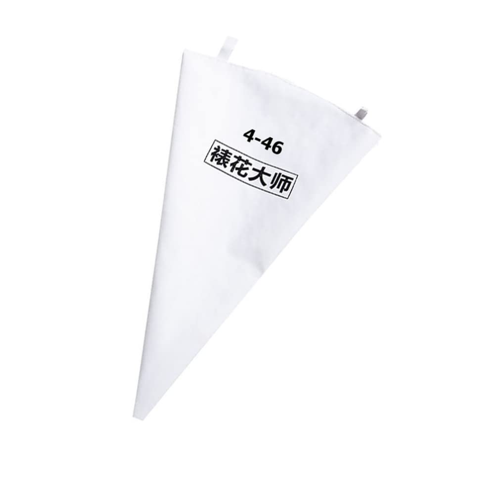 Reusable Anti-Burst Piping Bags for Cake Decorating - 12 Pack Cotton Canvas Icing Pastry Bags with Nozzles - Professional Baking Tools for Cupcakes, Cookies & Dessert Decoration - Perfect for Home Bakers & DIY Cake Supplies