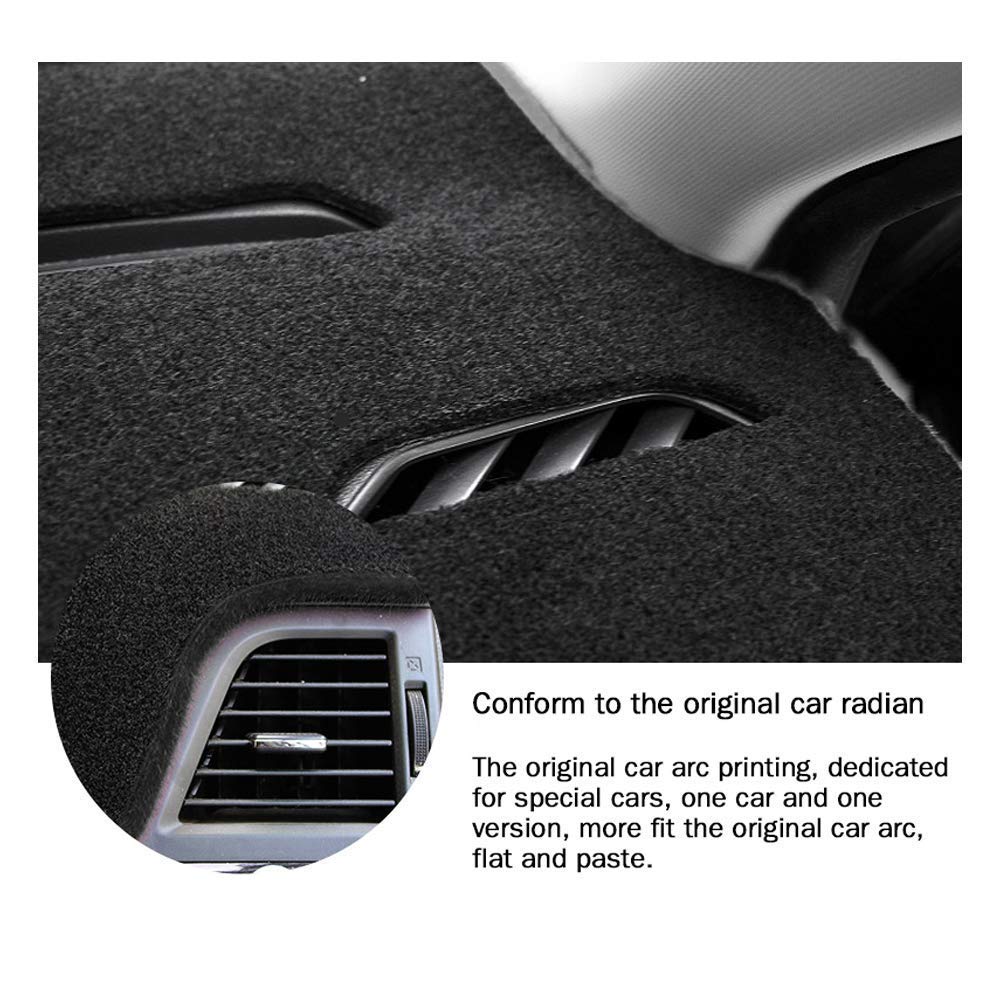 SureKit Custom Car Dash Cover for Subaru Outback & Legacy 2005-2009 - Premium Dashboard Protector Mat (Black Line) - UV Protection & Anti-Slip Design for Interior Protection & Style Enhancement