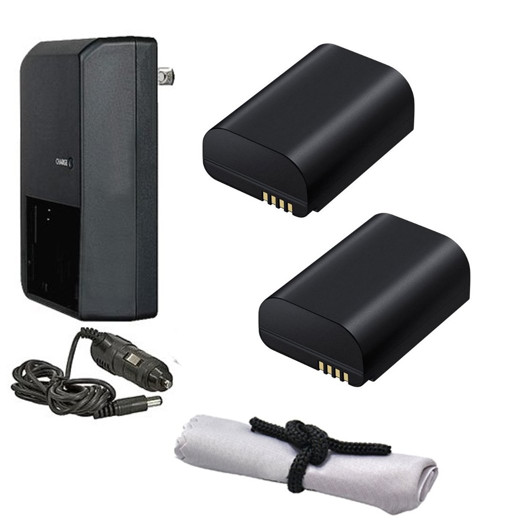 High Capacity Rechargeable Intelligent Batteries (2-Pack) with AC/DC Travel Charger - Compatible with Samsung NX1 Camera - Perfect for Travel Photography & Professional Shooting