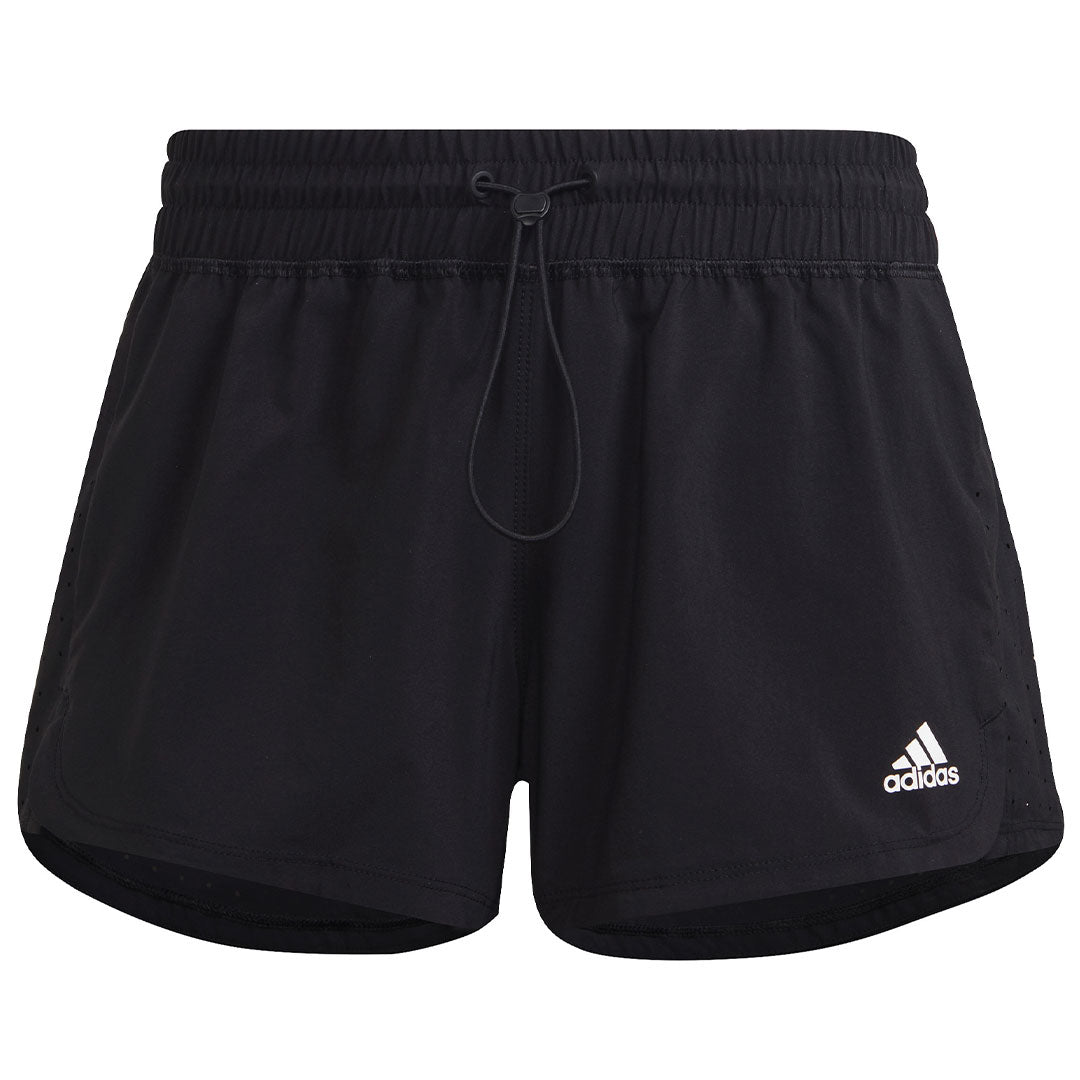 Adidas Women's Perforated Pacer Running Shorts - Lightweight Breathable Workout Shorts for Running, Gym & Yoga (HD3925) | Perfect for Summer Sports & Active Lifestyle