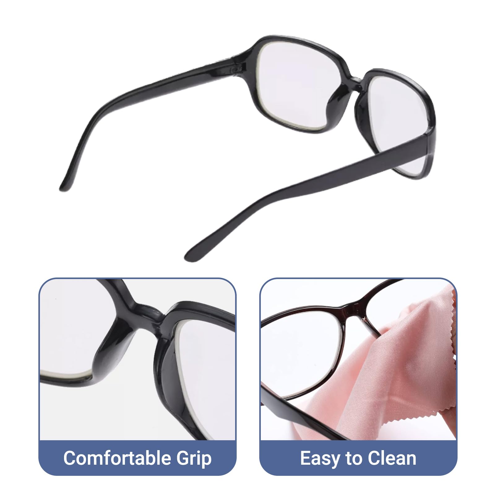 Radiation Protection Lead Glasses - 0.5mm Pb Safety Goggles for MRI & CT Scans, Wrap-around Plastic Frame, X-ray Protective Eyewear (1 Piece) - Ideal for Medical Professionals, Dentists & Radiology Technicians