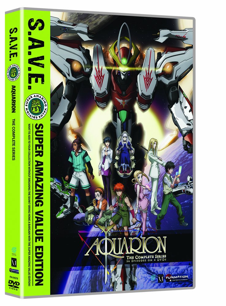Aquarion Complete Series Box Set S.A.V.E. - Anime DVD Collection | Sci-Fi Mecha Adventure | Perfect for Anime Fans & Collectors | Great Gift for Birthday & Holidays