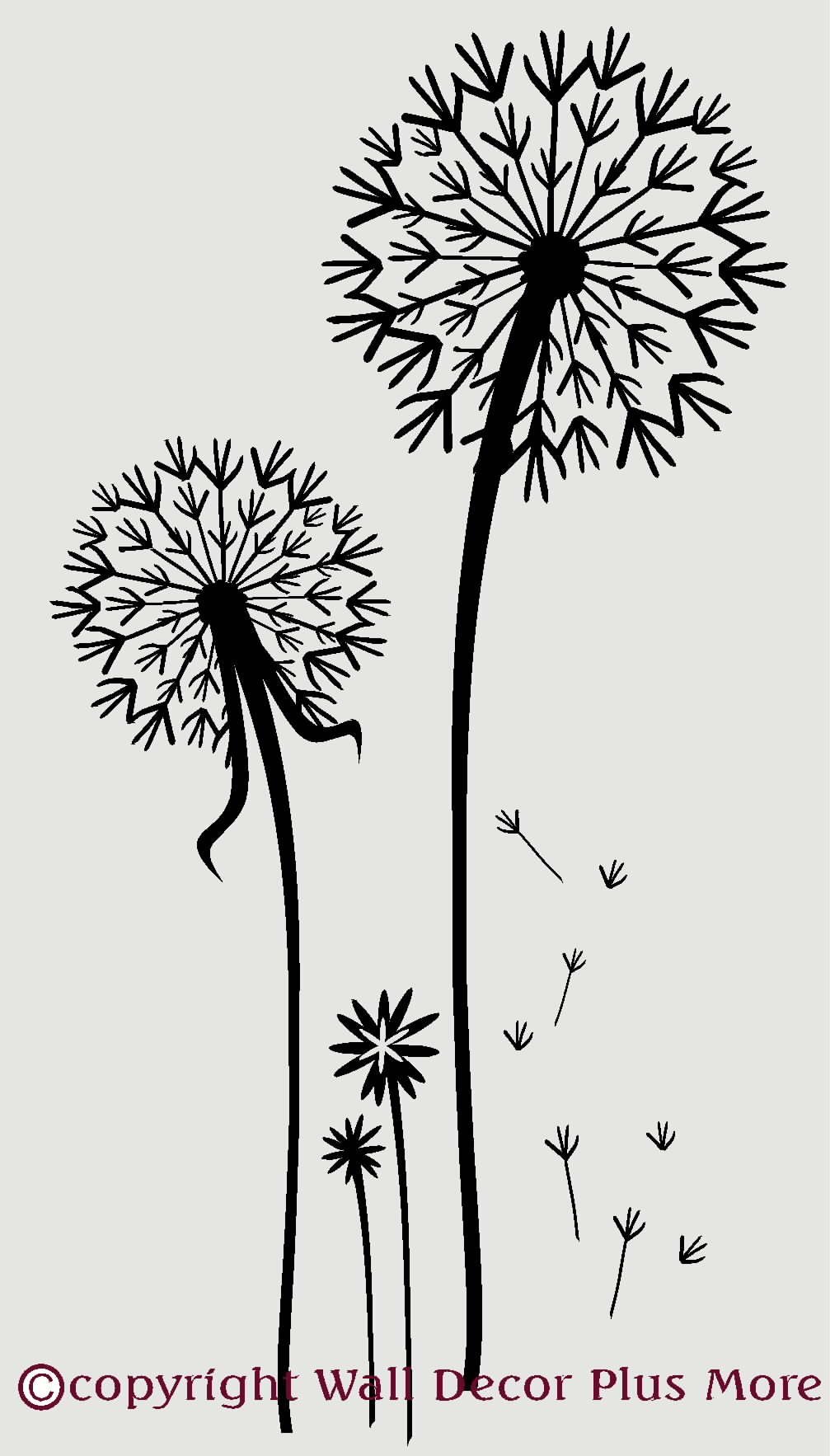 Dandelion Wall Decal 23