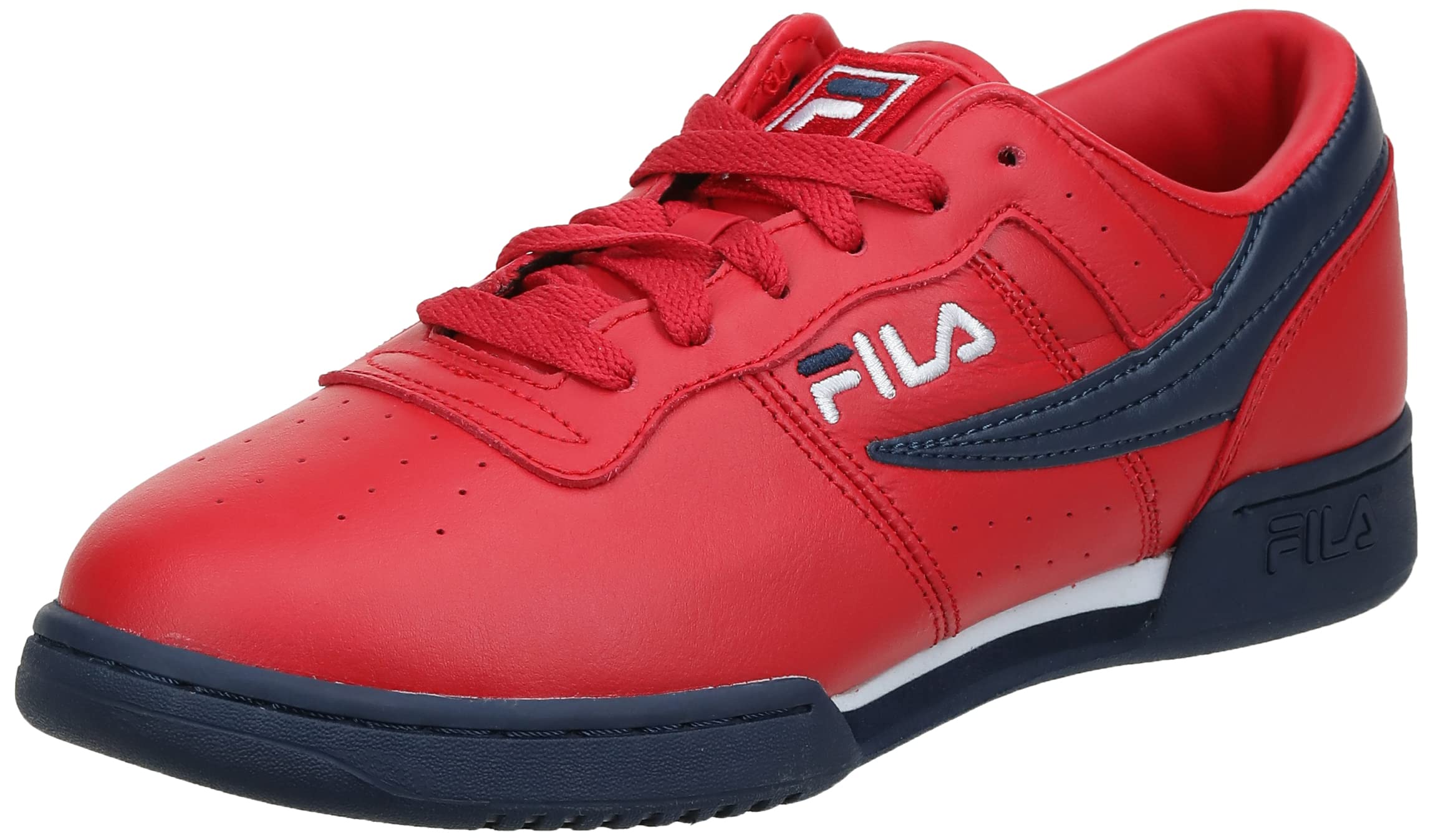Fila Original Fitness Leather Classic Sneakers for Men - Comfortable & Stylish Casual Walking Shoes for Gym, Workout & Everyday Wear