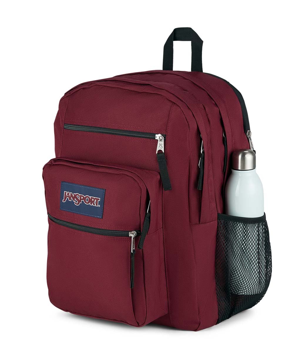 JanSport Big Student Backpack for School & College - Durable Russett Red Laptop Backpack with Spacious Compartment | Perfect for Travel, Hiking & Daily Commute