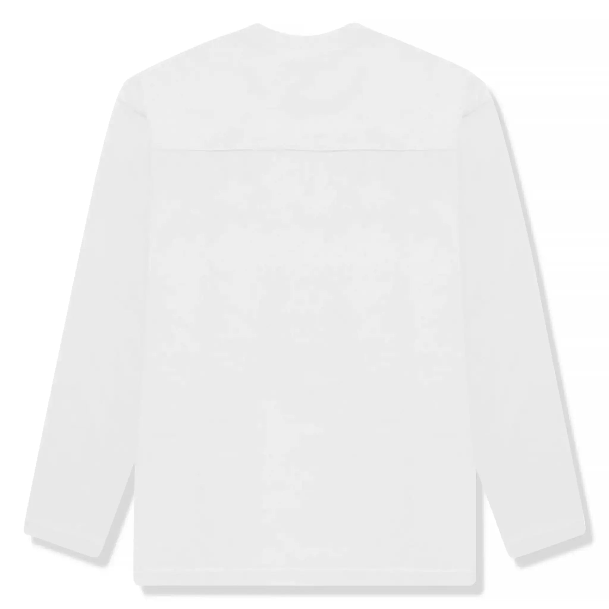 Supreme Athletic Studded Long Sleeve White T-Shirt for Men - Gym, Workout & Streetwear Fashion