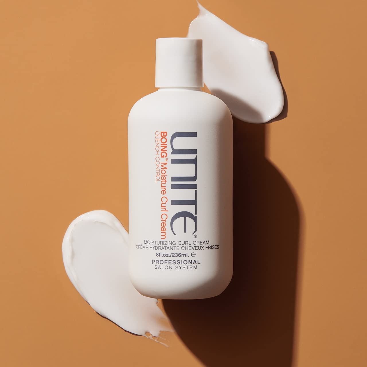 UNITE Hair BOING Moisture Curl Cream - 8 fl. Oz Hydrating Curl Defining Styling Cream for Natural Curly Hair - Perfect for Daily Curl Care & Frizz Control