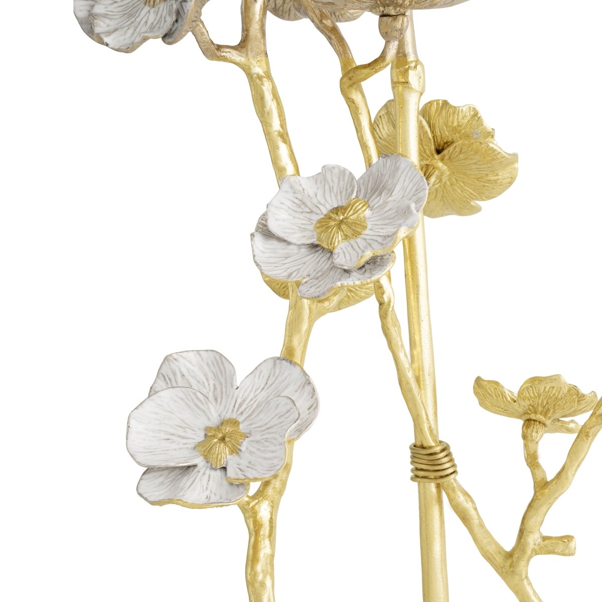 Exquisite Handcrafted Orchid Sculpture - Elegant Home Decor for Living Room, Office & Wedding Centerpiece