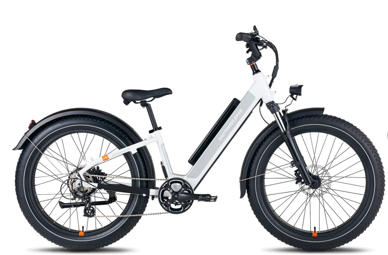 RadRover™ 6 Plus Step Thru Electric Fat Tire Bike - 750W Motor, 48V Battery, 20